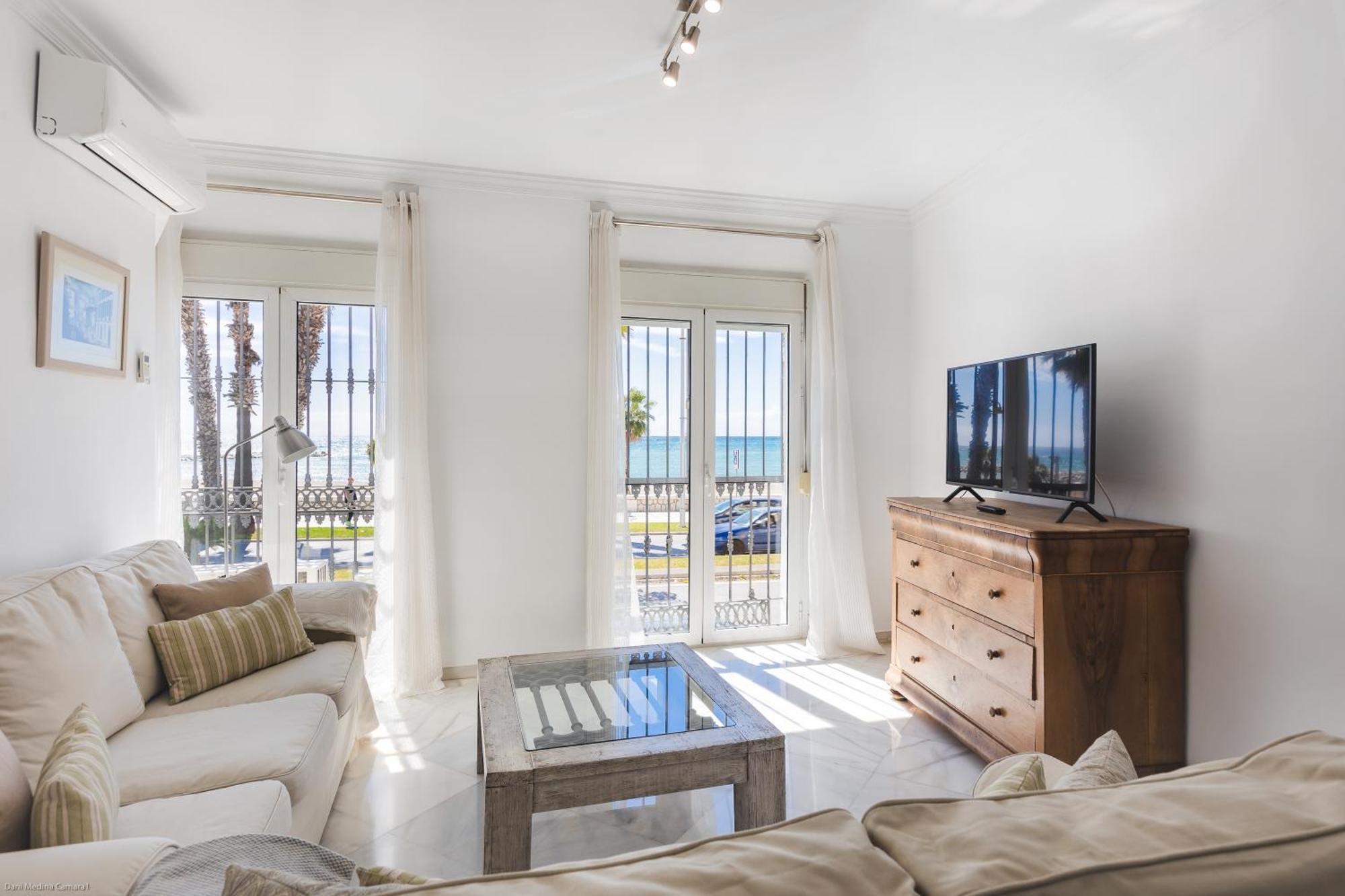Apartamento Con Vistas Al Mar Málaga Dış mekan fotoğraf