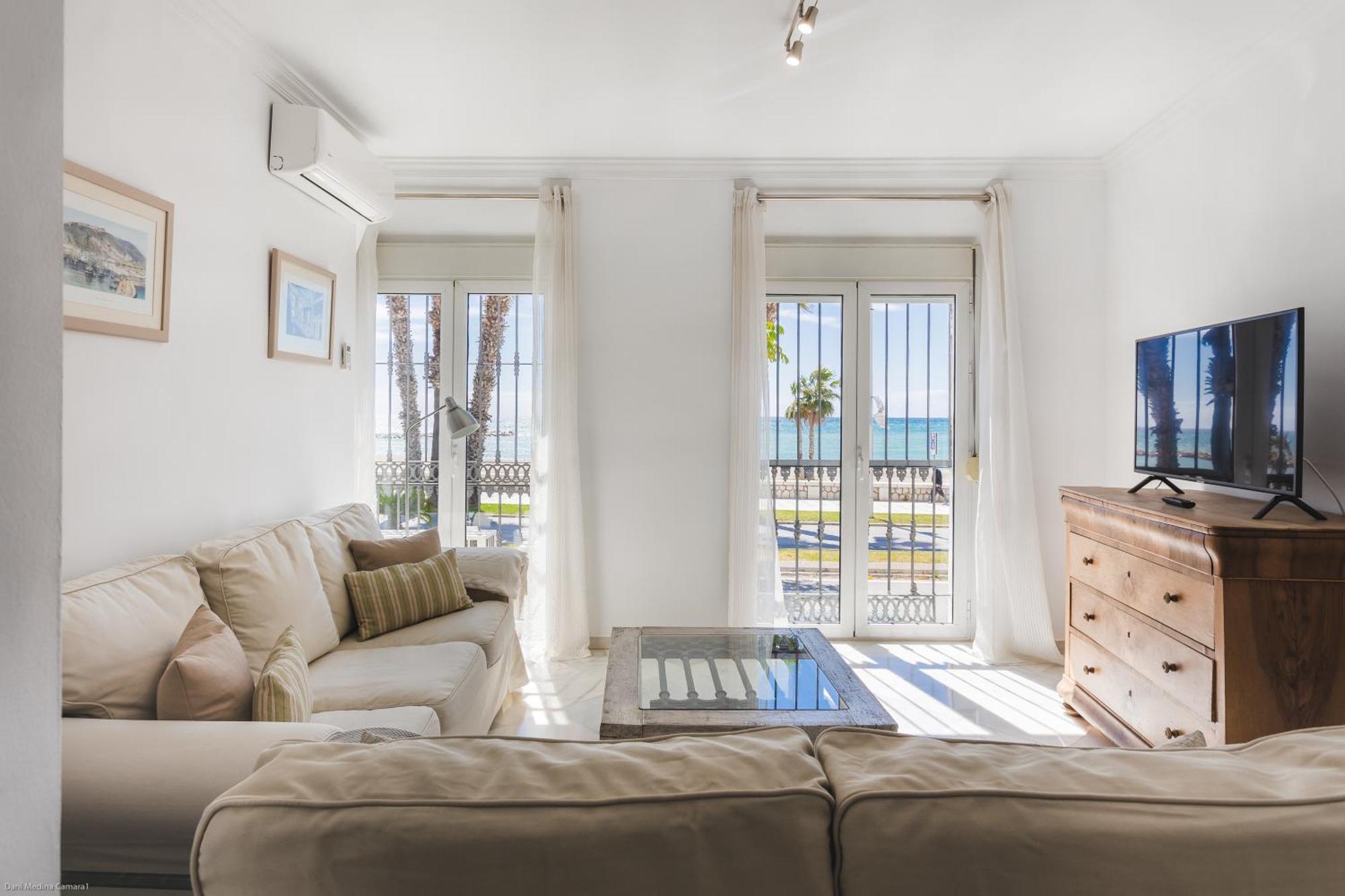 Apartamento Con Vistas Al Mar Málaga Dış mekan fotoğraf
