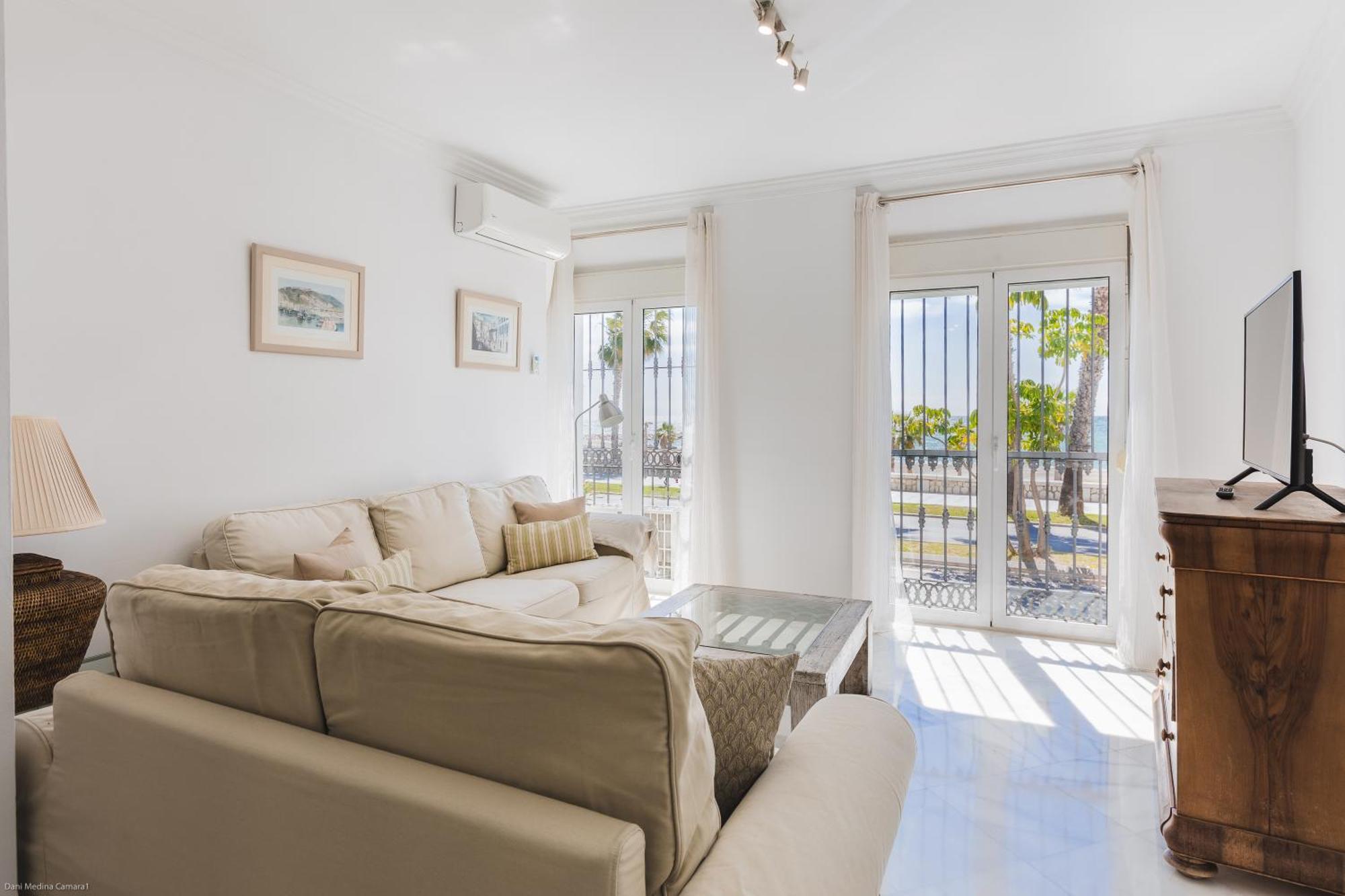 Apartamento Con Vistas Al Mar Málaga Dış mekan fotoğraf